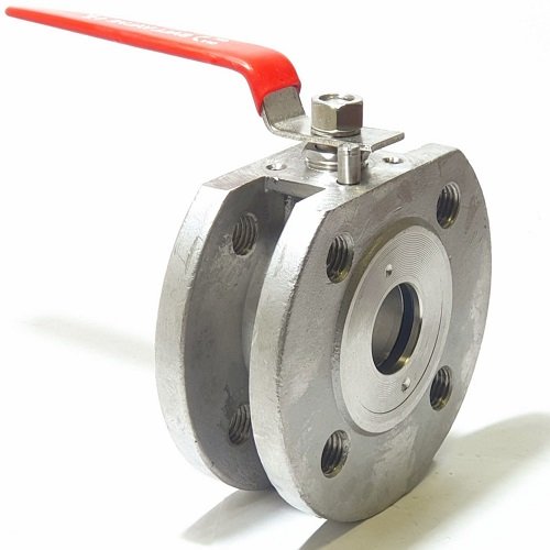 Кран шаровой нержавеющий фланцевый DN / ДУ 40. PN / РУ 16. AISI 304. F1 1/2".