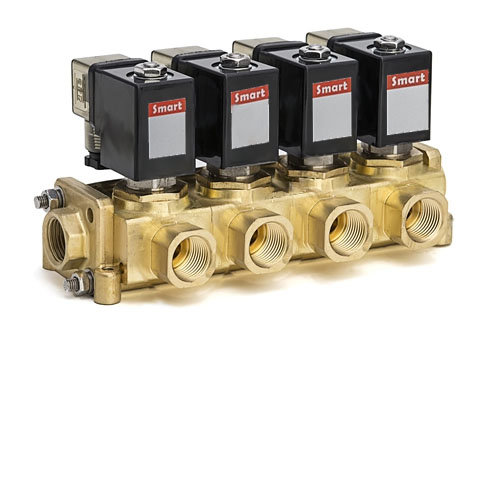 Электромагнитный клапан SMART SM88634 DN10 G1/2" 4хG1/2"