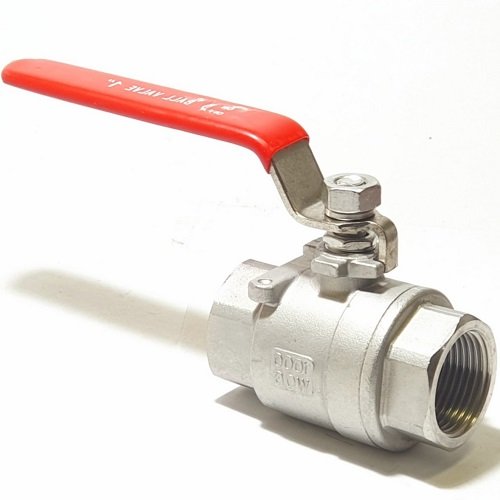 Кран шаровой нержавеющий муфтовый DN / ДУ 10. PN / РУ 63. AISI304. G3/8".
